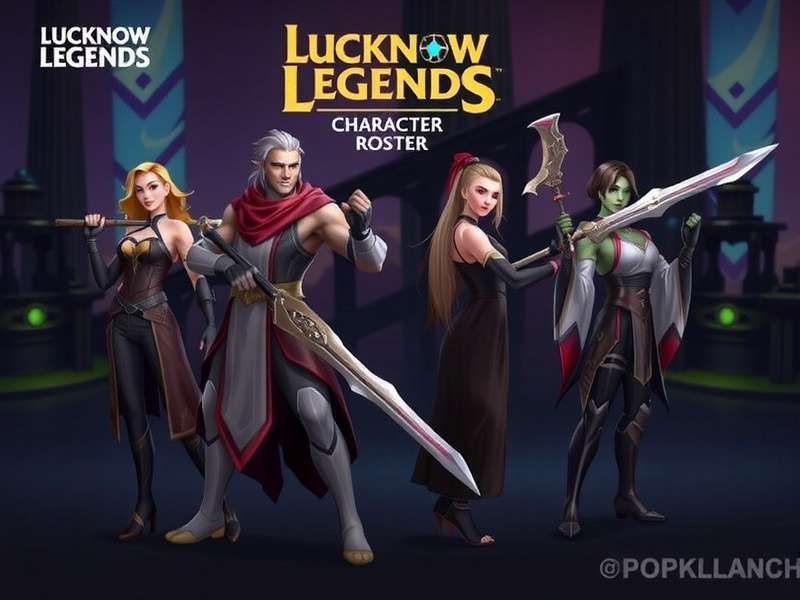 Lucknow Legends Launch Character Roster